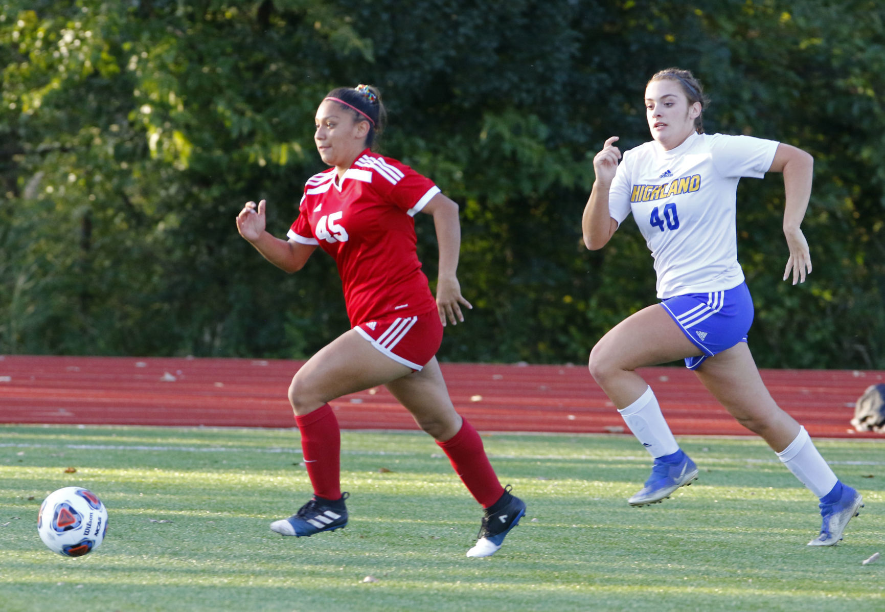 Gallery: 3A girls soccer sectional: Munster vs. Highland